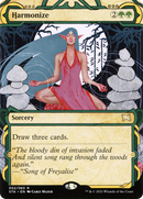 Harmonize (STA-052)  - Strixhaven Mystical Archive: (Showcase) (Borderless)