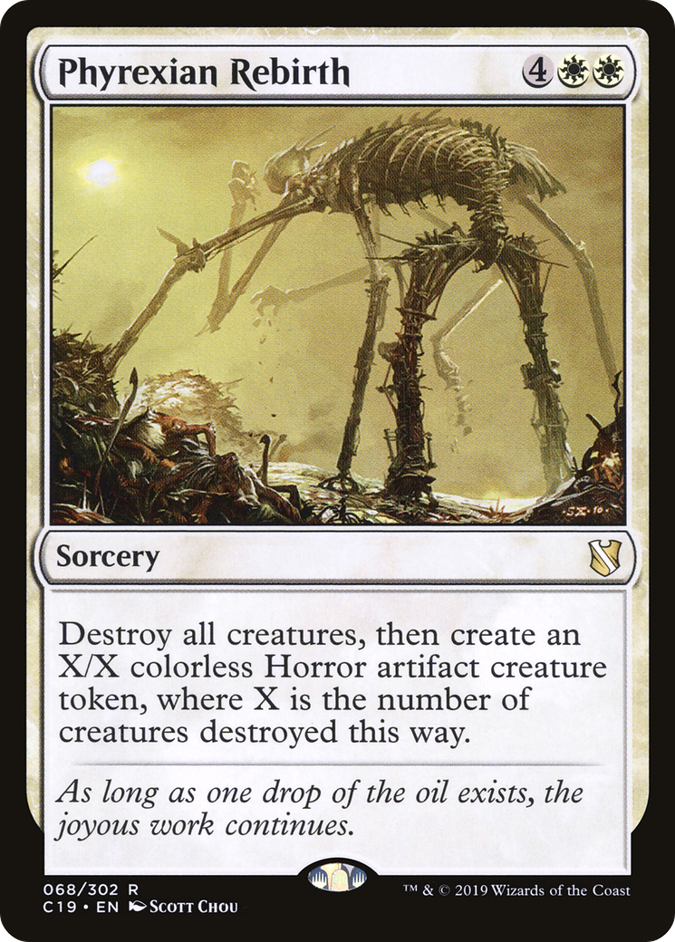 Phyrexian Rebirth (C19-068)  - Commander 2019