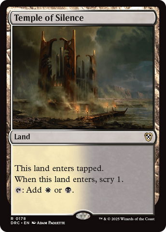 Temple of Silence (DRC-178)  - Commander: Aetherdrift