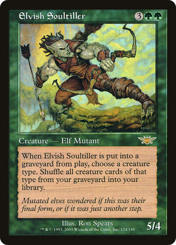 Elvish Soultiller (LGN-124)  - Legions