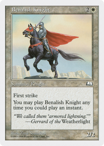 Benalish Knight (ATH-073)  - Anthologies