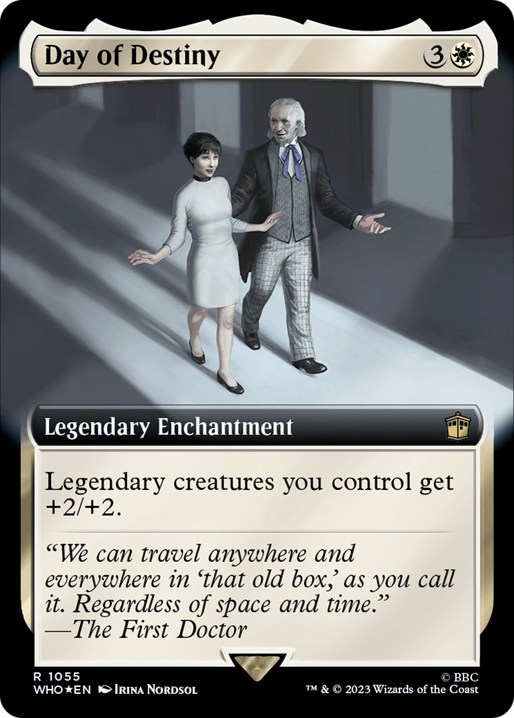 Day of Destiny (Extended Art) (Surge Foil) (WHO-1055)  Foil - Doctor Who: (Extended Art)