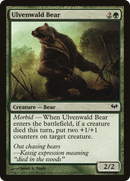Ulvenwald Bear (DKA-129)  Foil - Dark Ascension
