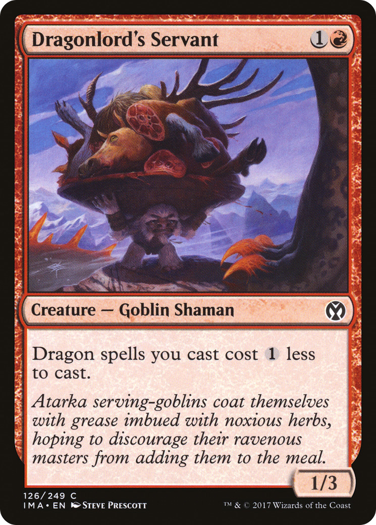 Dragonlord's Servant (IMA-126)  - Iconic Masters