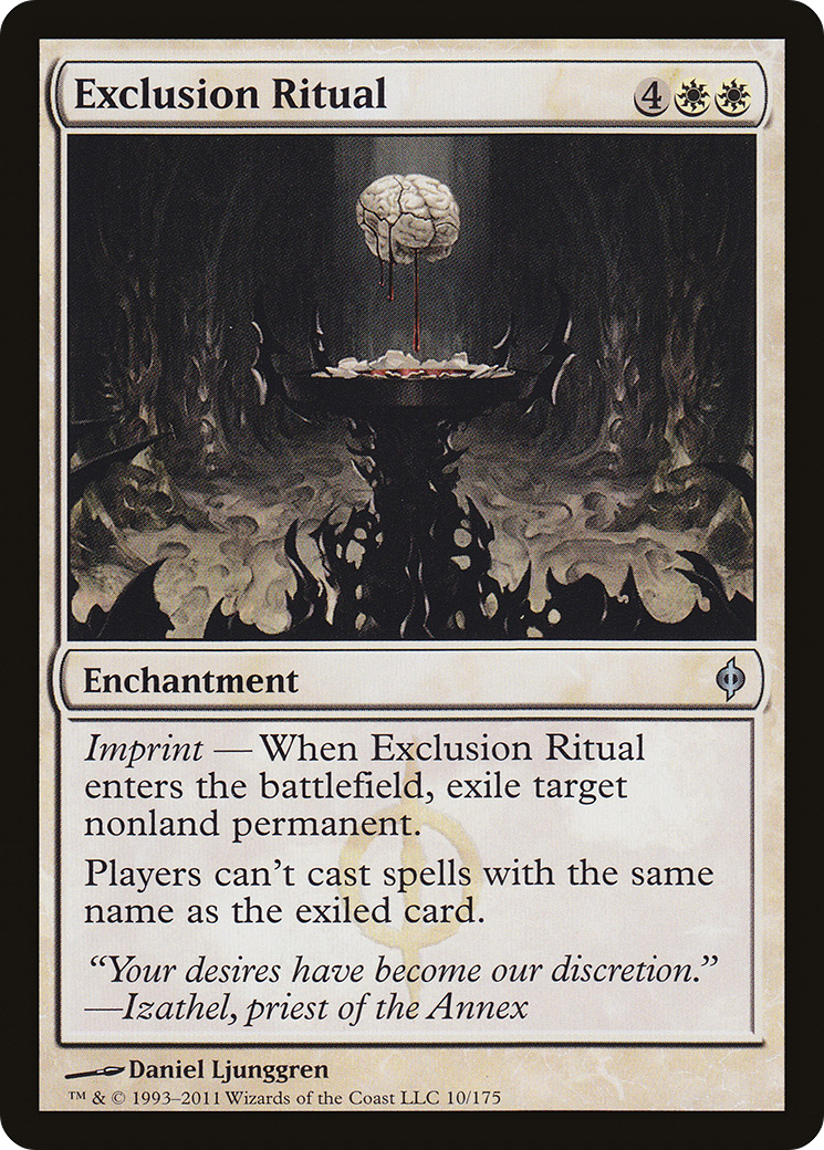 Exclusion Ritual (NPH-010)  Foil - New Phyrexia