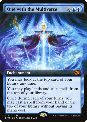 One with the Multiverse (Extended Art) (BRO-316)  - The Brothers' War: (Extended Art)