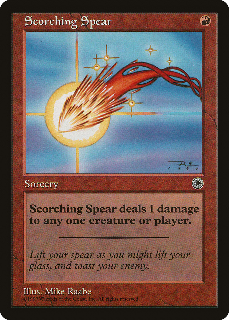 Scorching Spear (POR-)  - Portal