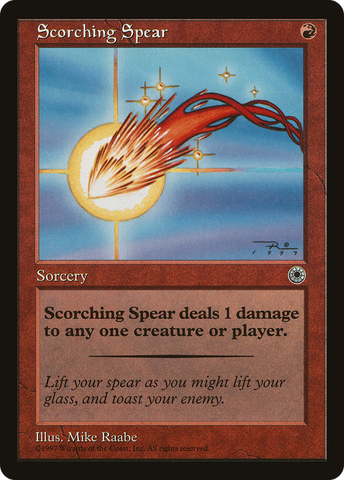 Scorching Spear (POR-)  - Portal
