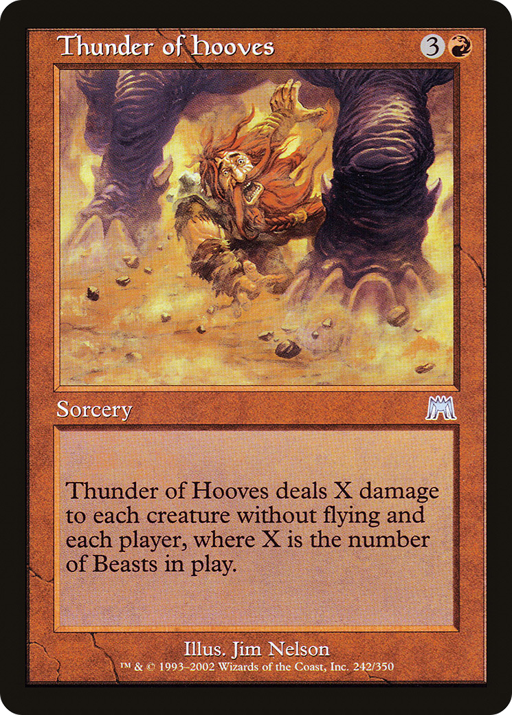 Thunder of Hooves (ONS-242)  - Onslaught