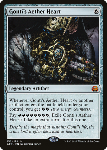 Gonti's Aether Heart (AER-152)  Foil - Aether Revolt