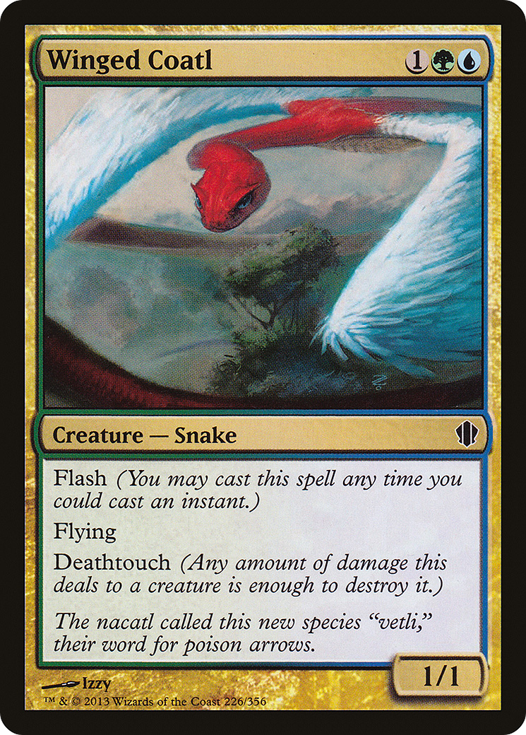 Winged Coatl (C13-226)  - Commander 2013