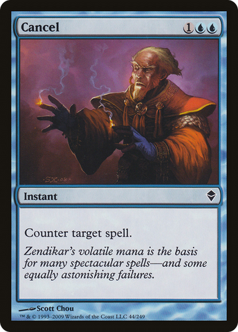 Cancel (ZEN-044)  Foil - Zendikar