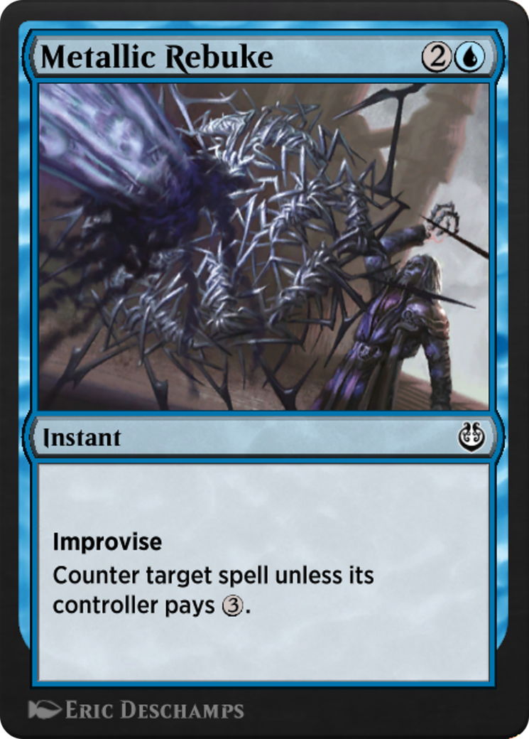 Metallic Rebuke (KLR-056)  - Kaladesh Remastered
