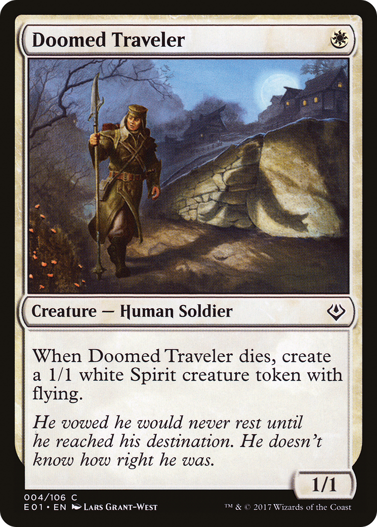 Doomed Traveler (AC2-004)  - Archenemy: Nicol Bolas