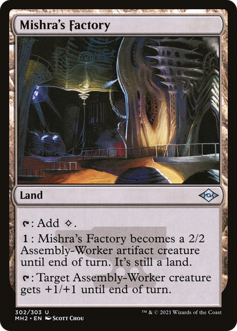 Mishra's Factory (MH2-302)  Foil - Modern Horizons 2