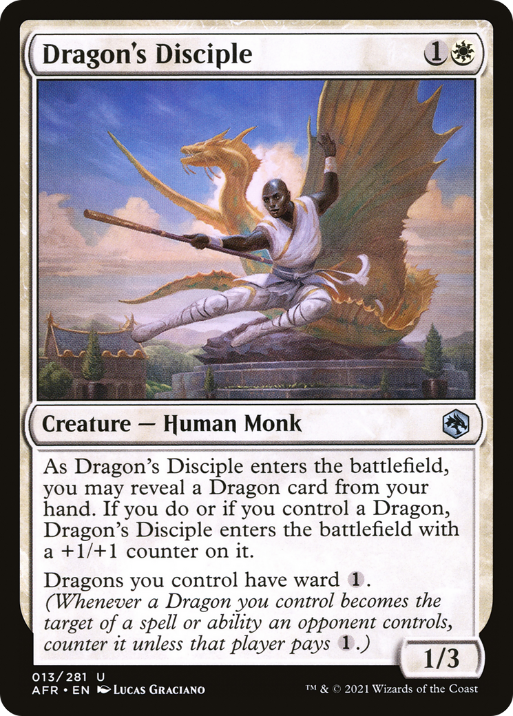 Dragon's Disciple (AFR-013)  - Adventures in the Forgotten Realms