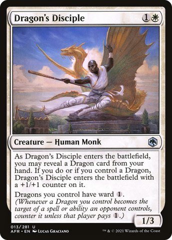 Dragon's Disciple (AFR-013)  - Adventures in the Forgotten Realms