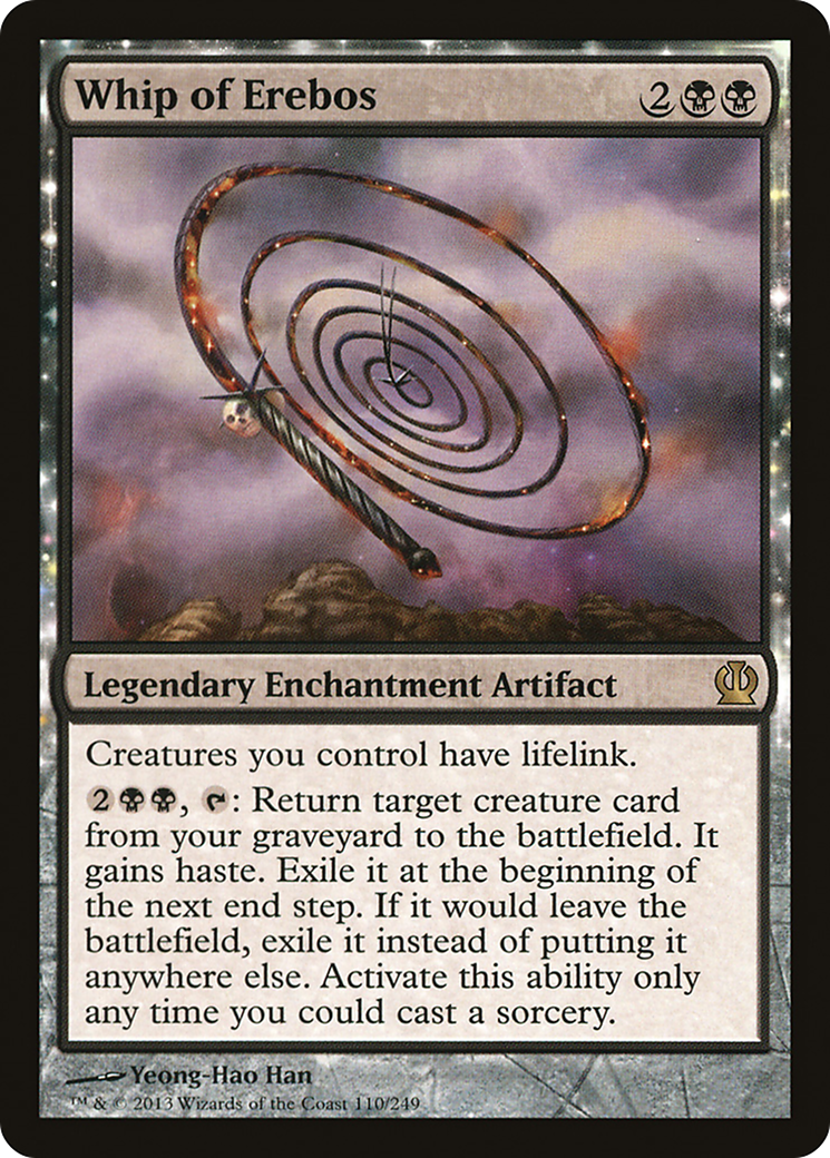 Whip of Erebos (THS-110)  Foil - Theros: (enchantment)
