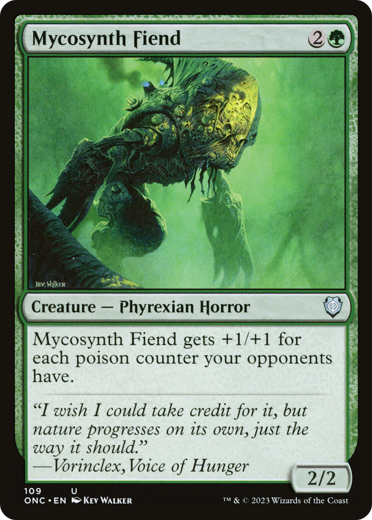 Mycosynth Fiend (ONC-109)  - Phyrexia: All Will Be One Commander