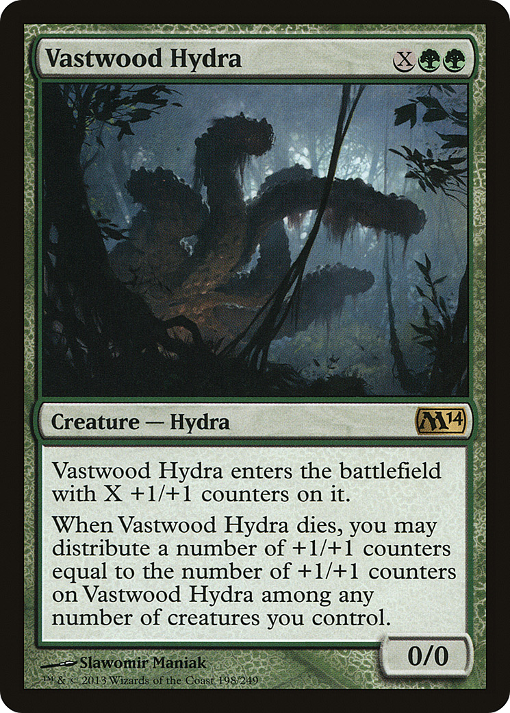 Vastwood Hydra (M14-198)  Foil - Magic 2014