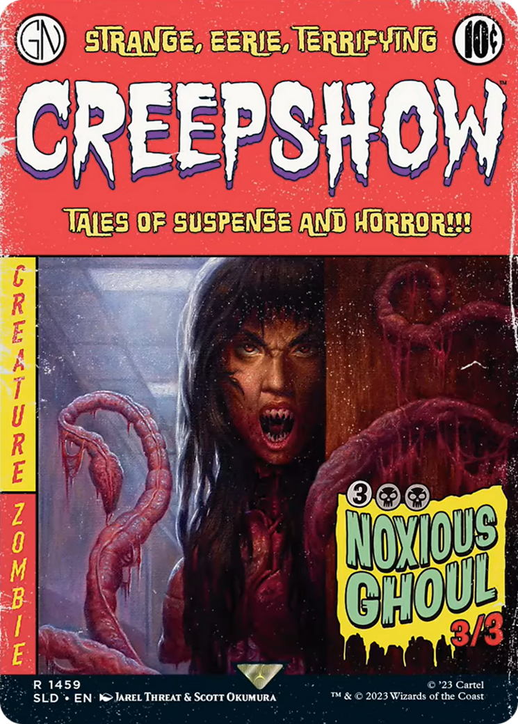 Noxious Ghoul (SLD-1459)  - Secret Lair Drop: (Full Art) (Borderless)