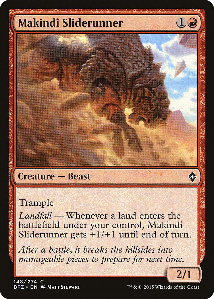 Makindi Sliderunner (BFZ-148)  - Battle for Zendikar