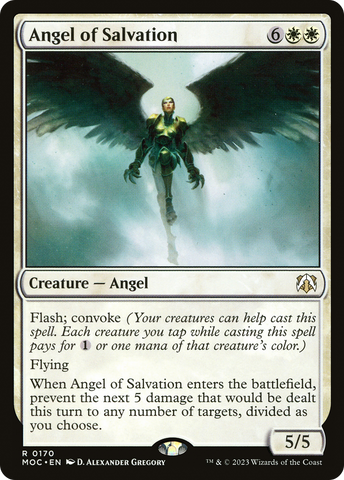 Angel of Salvation (MOC-170)  - March of the Machine Commander