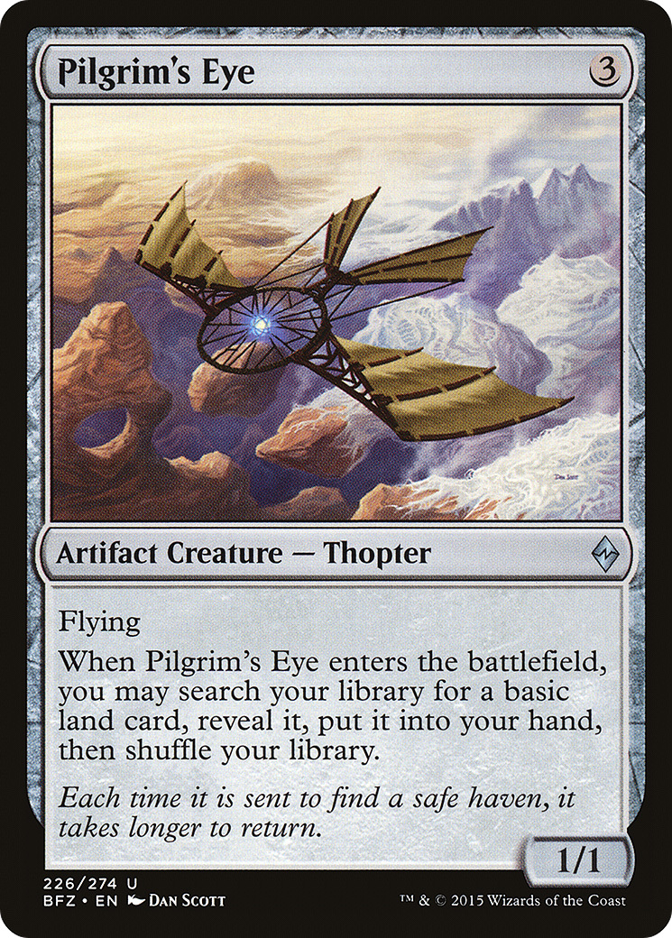 Pilgrim's Eye (BFZ-226)  Foil - Battle for Zendikar