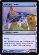 Snapping Drake (10E-110★)  Foil - Tenth Edition