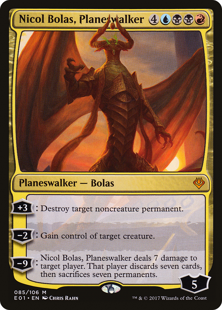 Nicol Bolas, Planeswalker (AC2-085)  - Archenemy: Nicol Bolas
