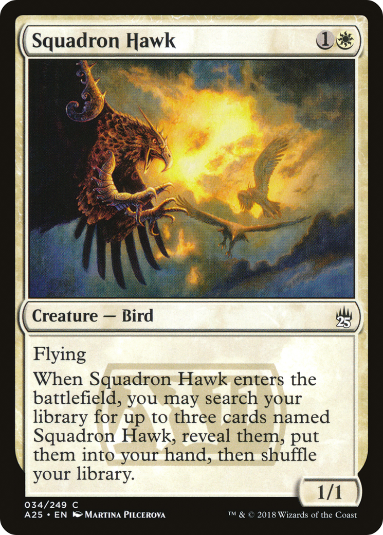 Squadron Hawk (A25-034)  Foil - Masters 25