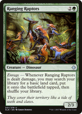 Ranging Raptors (XLN-201)  - Ixalan