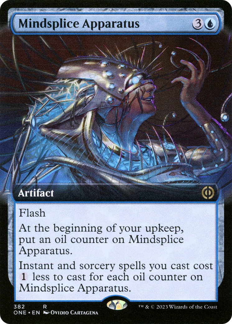 Mindsplice Apparatus (Extended Art) (ONE-382)  - Phyrexia: All Will Be One: (Extended Art)