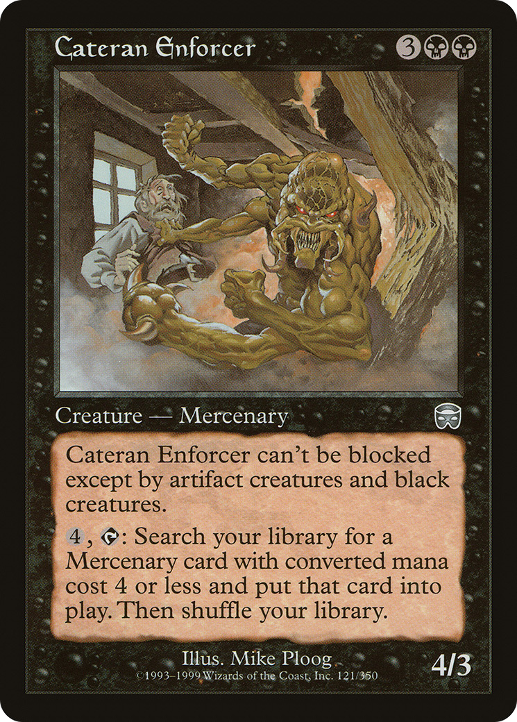 Cateran Enforcer (MMQ-121)  - Mercadian Masques