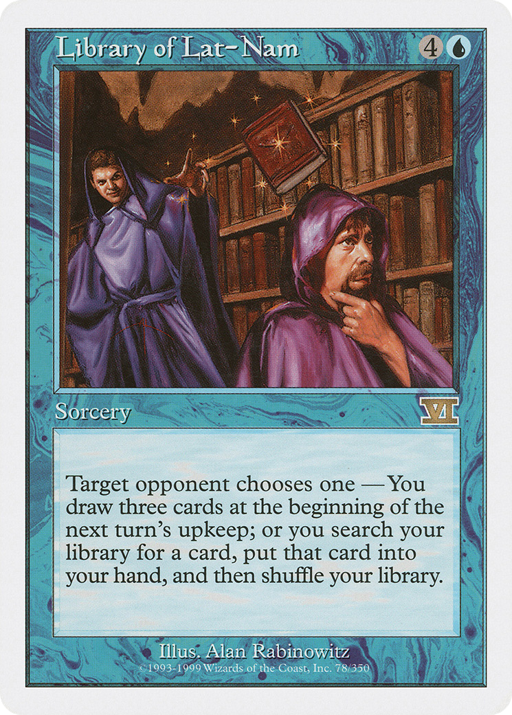 Library of Lat-Nam (6ED-078)  - Classic Sixth Edition