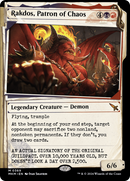Rakdos, Patron of Chaos (Showcase) (0369) (MKM-369) - Murders at Karlov Manor: (Showcase) Foil