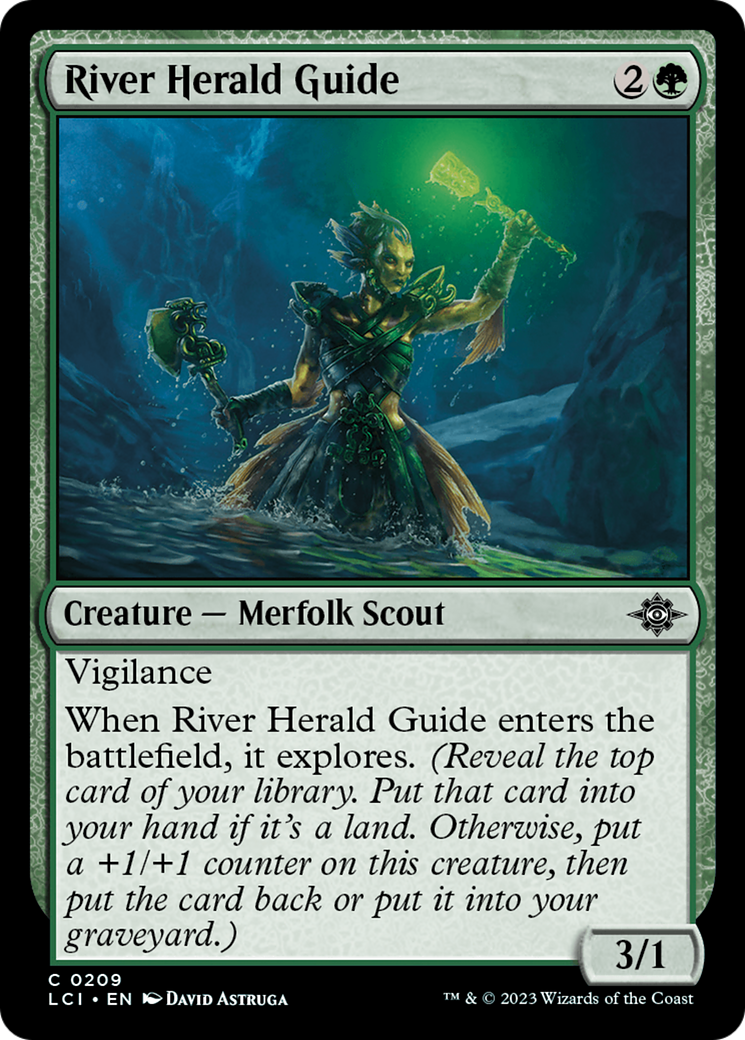 River Herald Guide (LCI-209)  Foil - The Lost Caverns of Ixalan