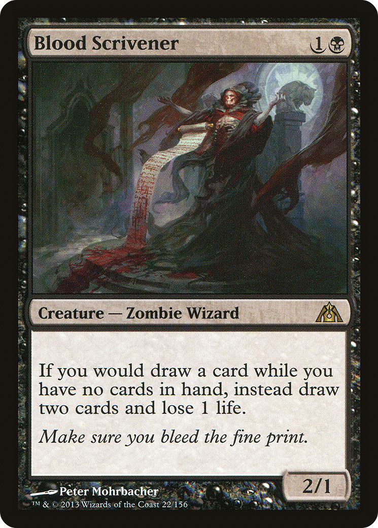 Blood Scrivener (DGM-022)  - Dragon's Maze