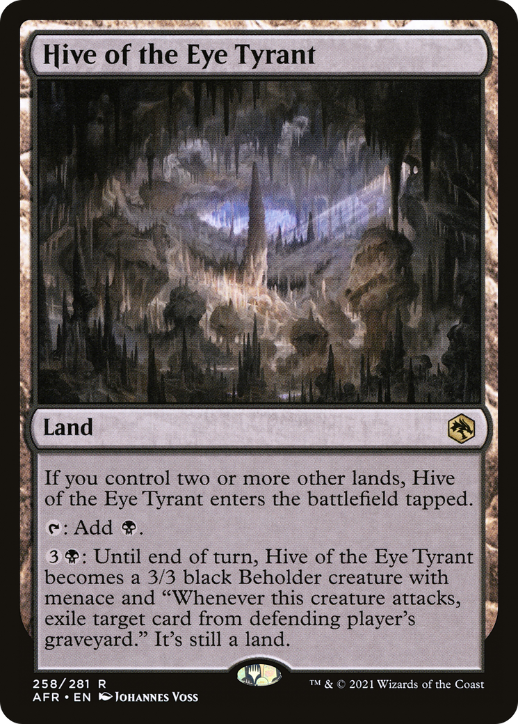 Hive of the Eye Tyrant (AFR-258)  - Adventures in the Forgotten Realms