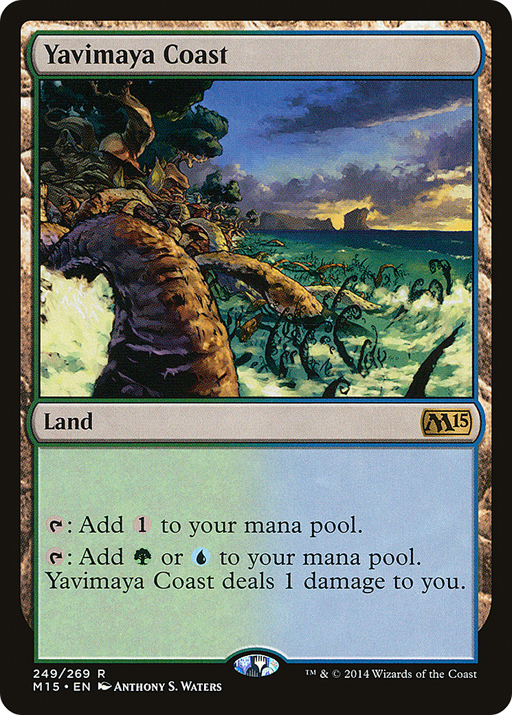 Yavimaya Coast (M15-249)  Foil - Magic 2015