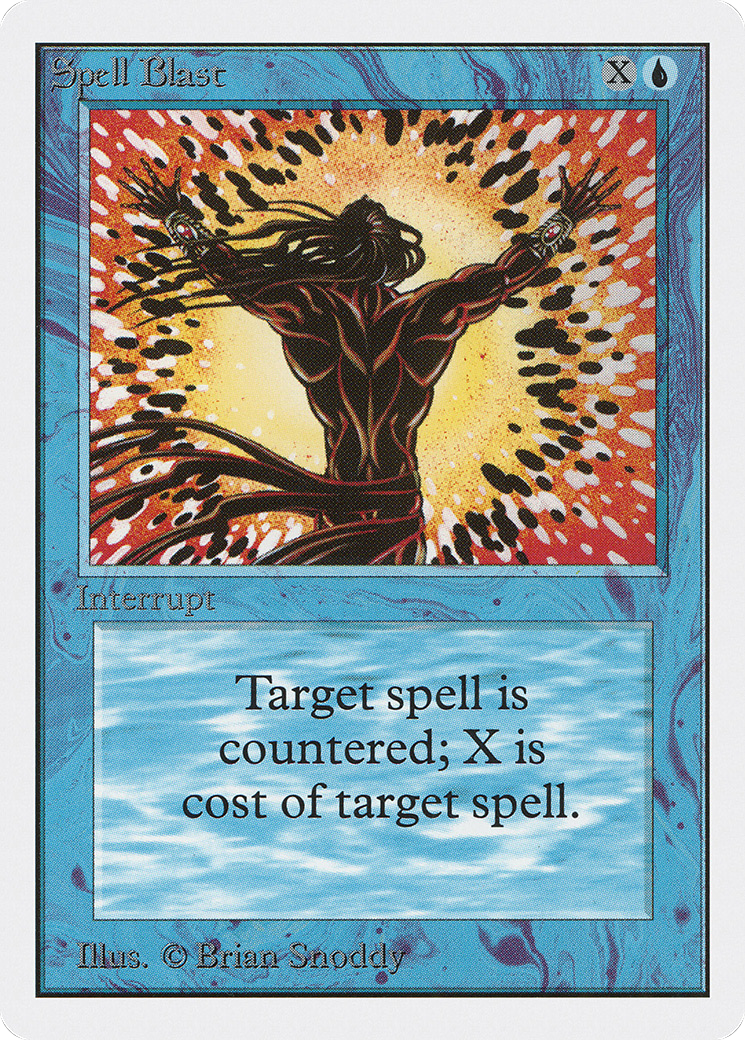 Spell Blast (2ED-)  - Unlimited Edition