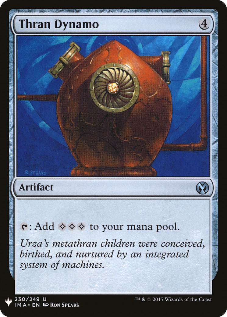 Thran Dynamo (LIST-230)  - The List