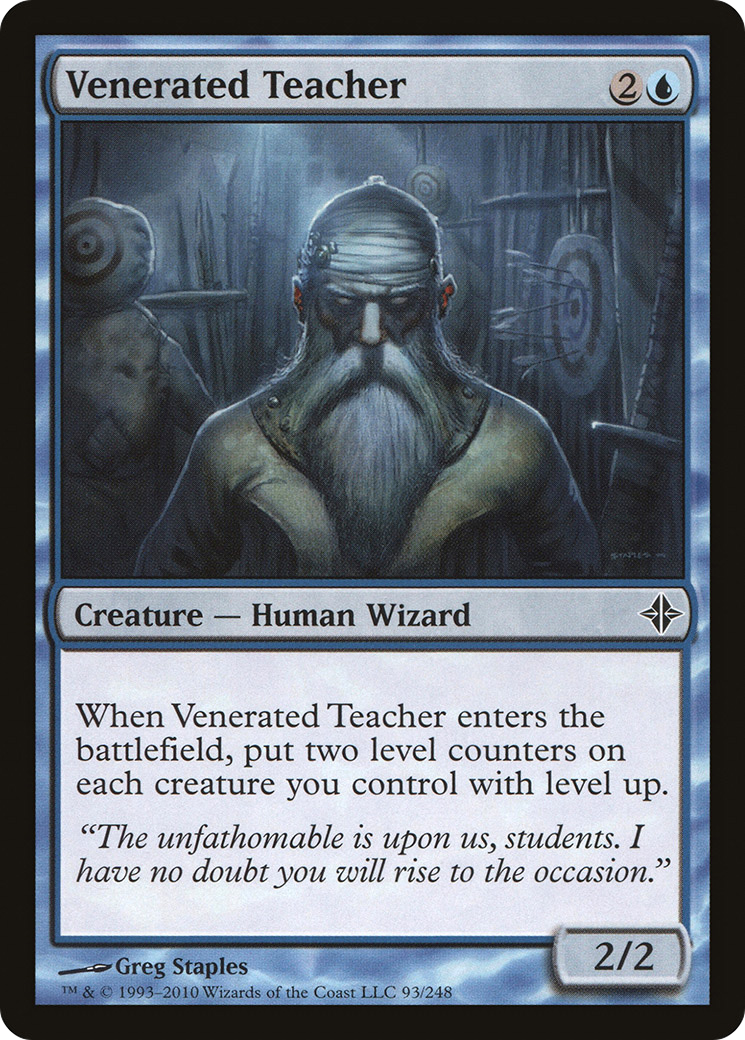 Venerated Teacher (ROE-093)  - Rise of the Eldrazi
