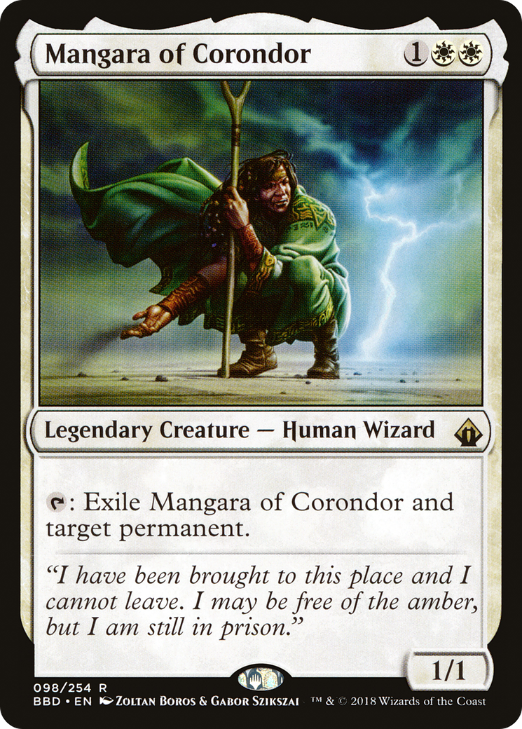 Mangara of Corondor (BBD-098)  Foil - Battlebond
