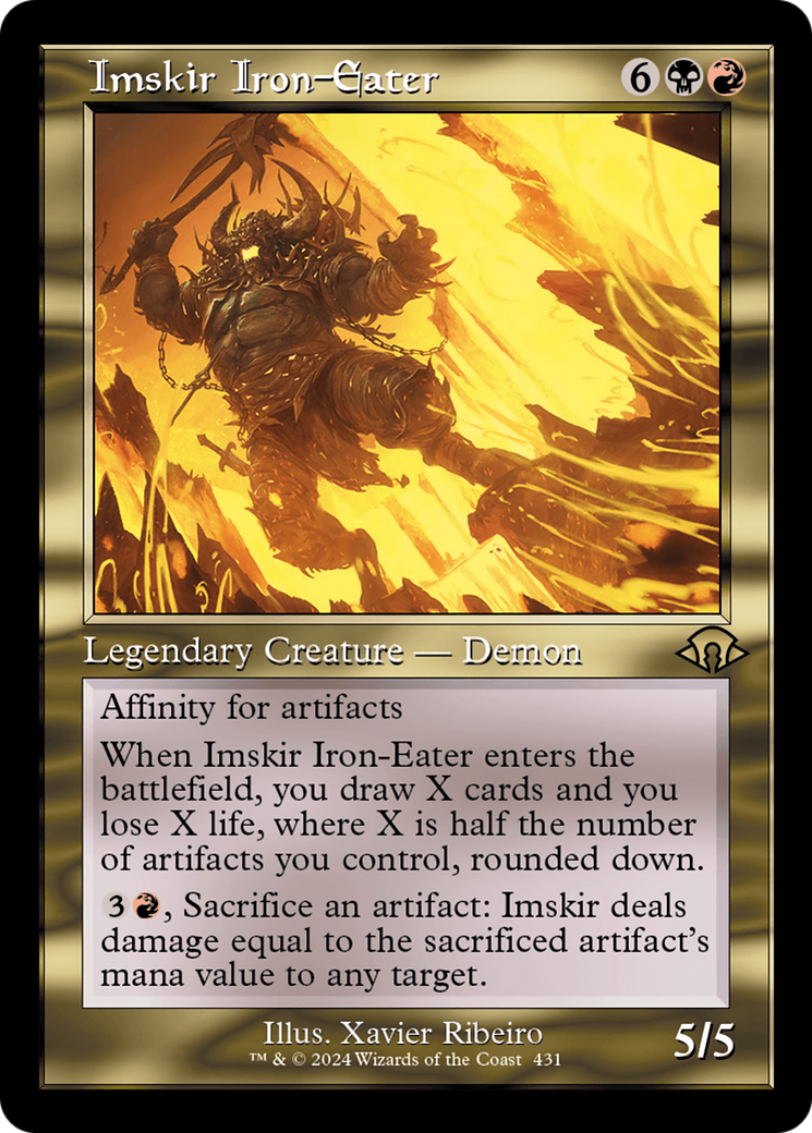 Imskir Iron-Eater (Retro Frame) (MH3-431)  Foil - Modern Horizons 3