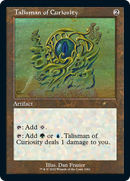 Talisman of Curiosity (Retro Frame) (SLD-1061) - Secret Lair Drop Etched Foil