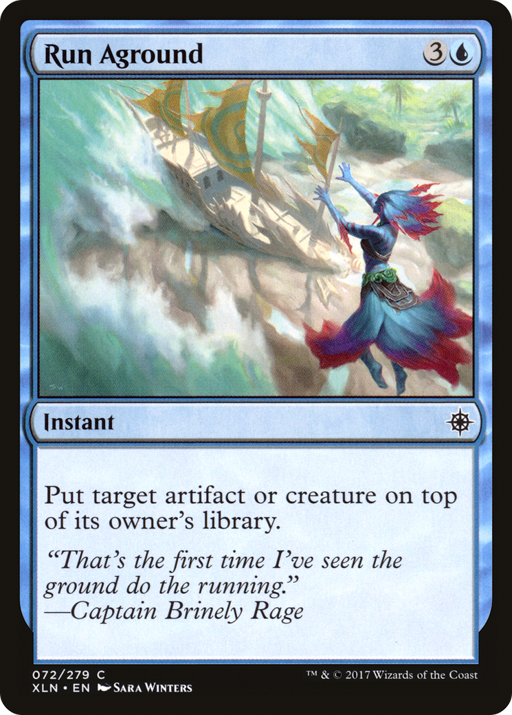 Run Aground (XLN-072)  - Ixalan