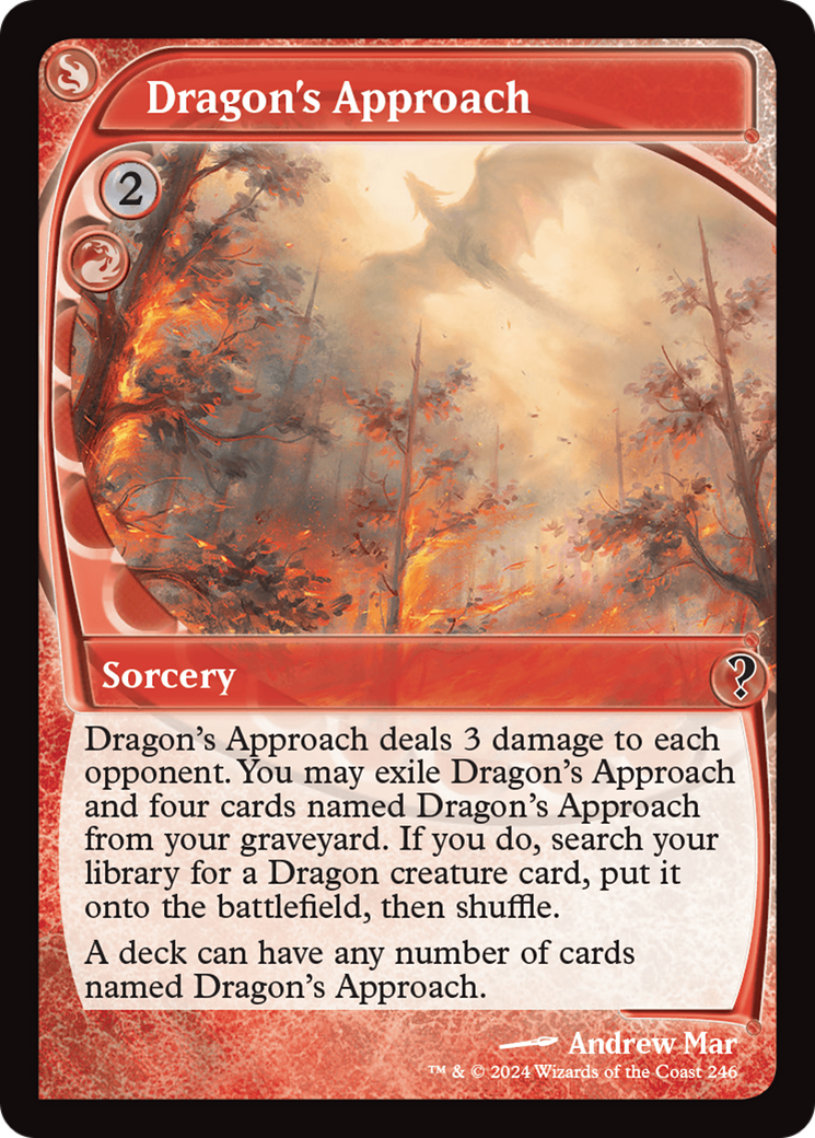 Dragon's Approach (Future Sight) (MB2-246)  Foil - Mystery Booster 2