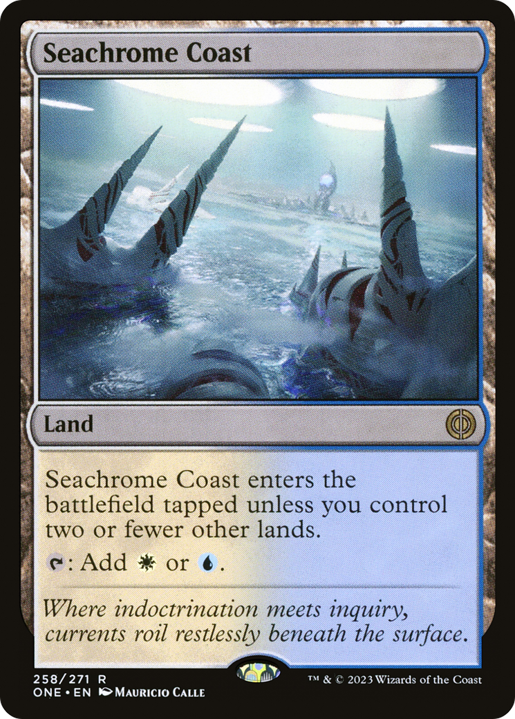Seachrome Coast (ONE-258)  Foil - Phyrexia: All Will Be One