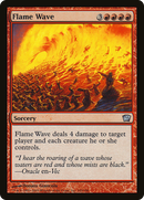 Flame Wave (9ED-182★) - Ninth Edition Foil